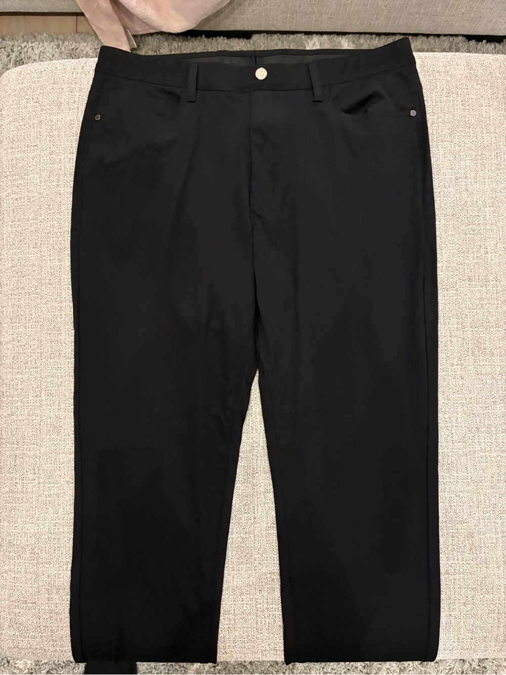 Collars & Co. Men's Black CEO Pull on pant